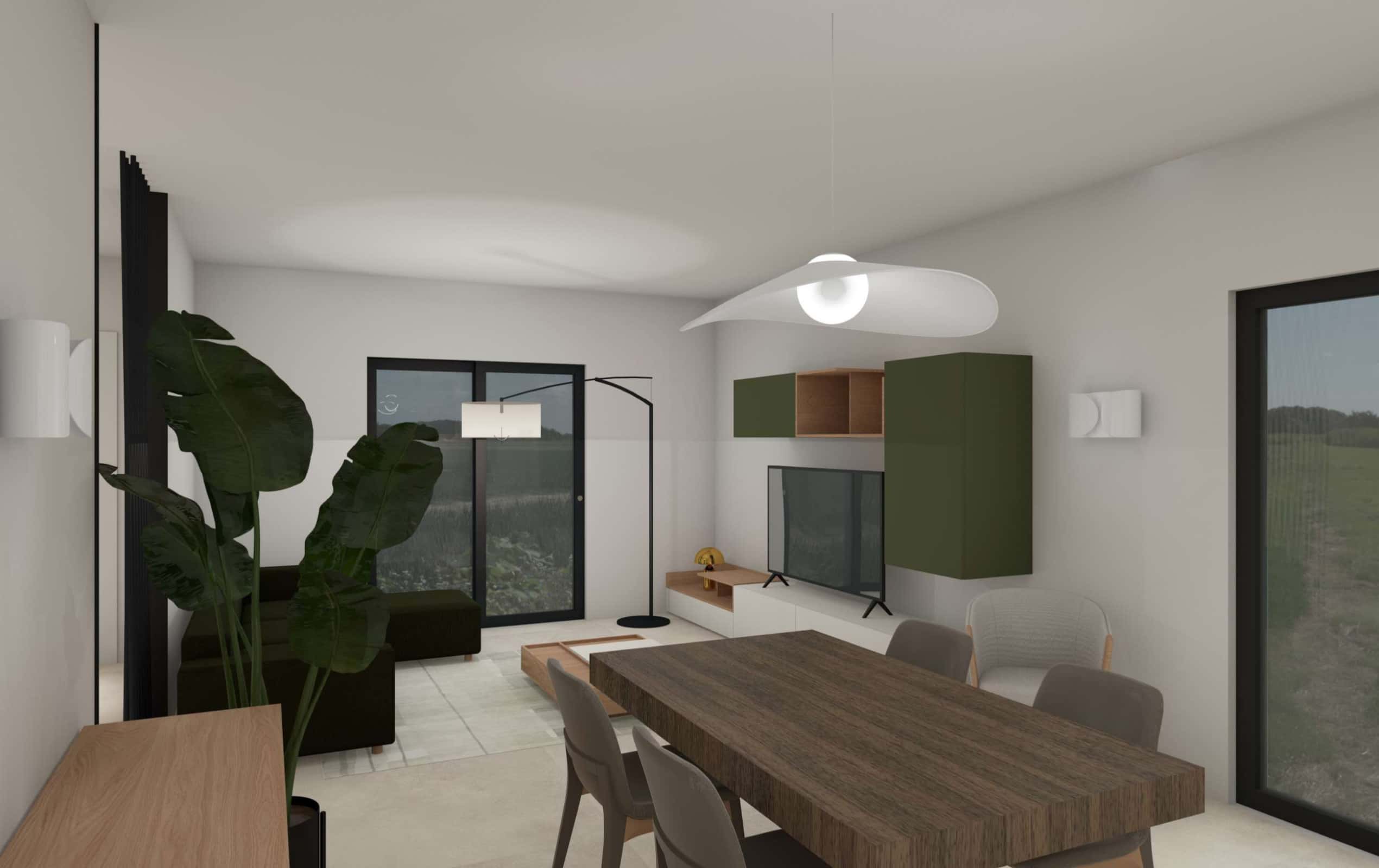 soggiorno progetto casa am