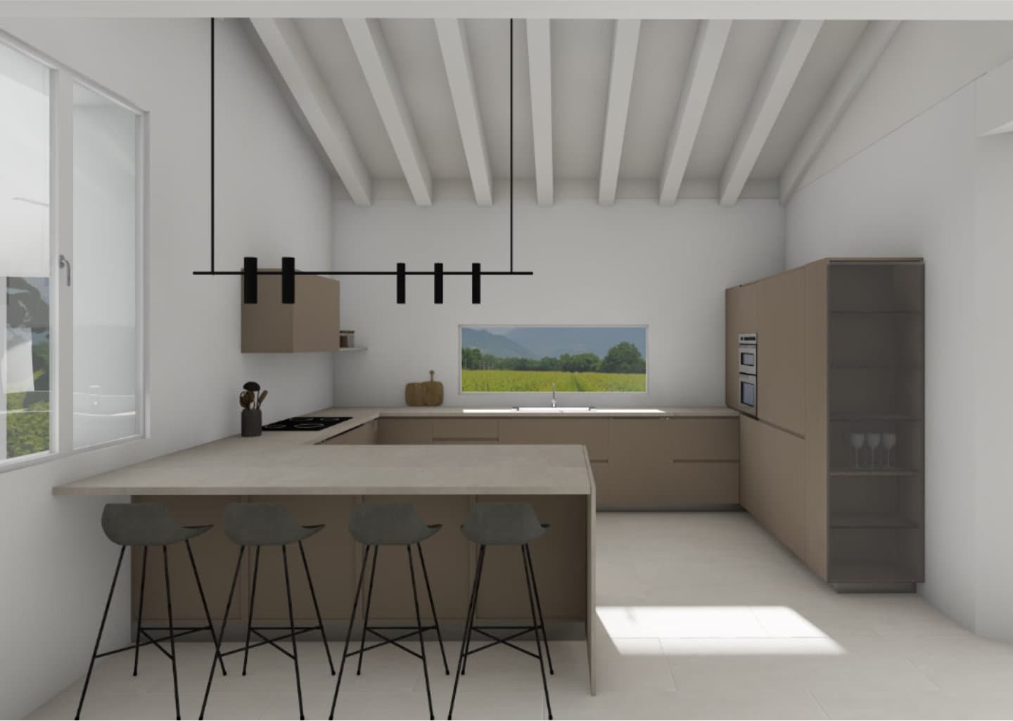 progetto ar - emma crosato - cucina