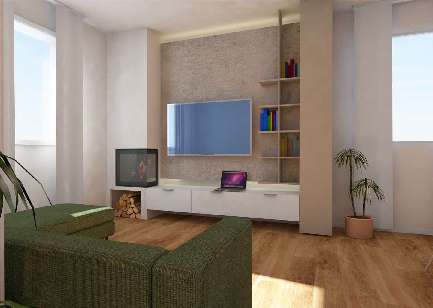 progetto cz - filippo violato - salotto