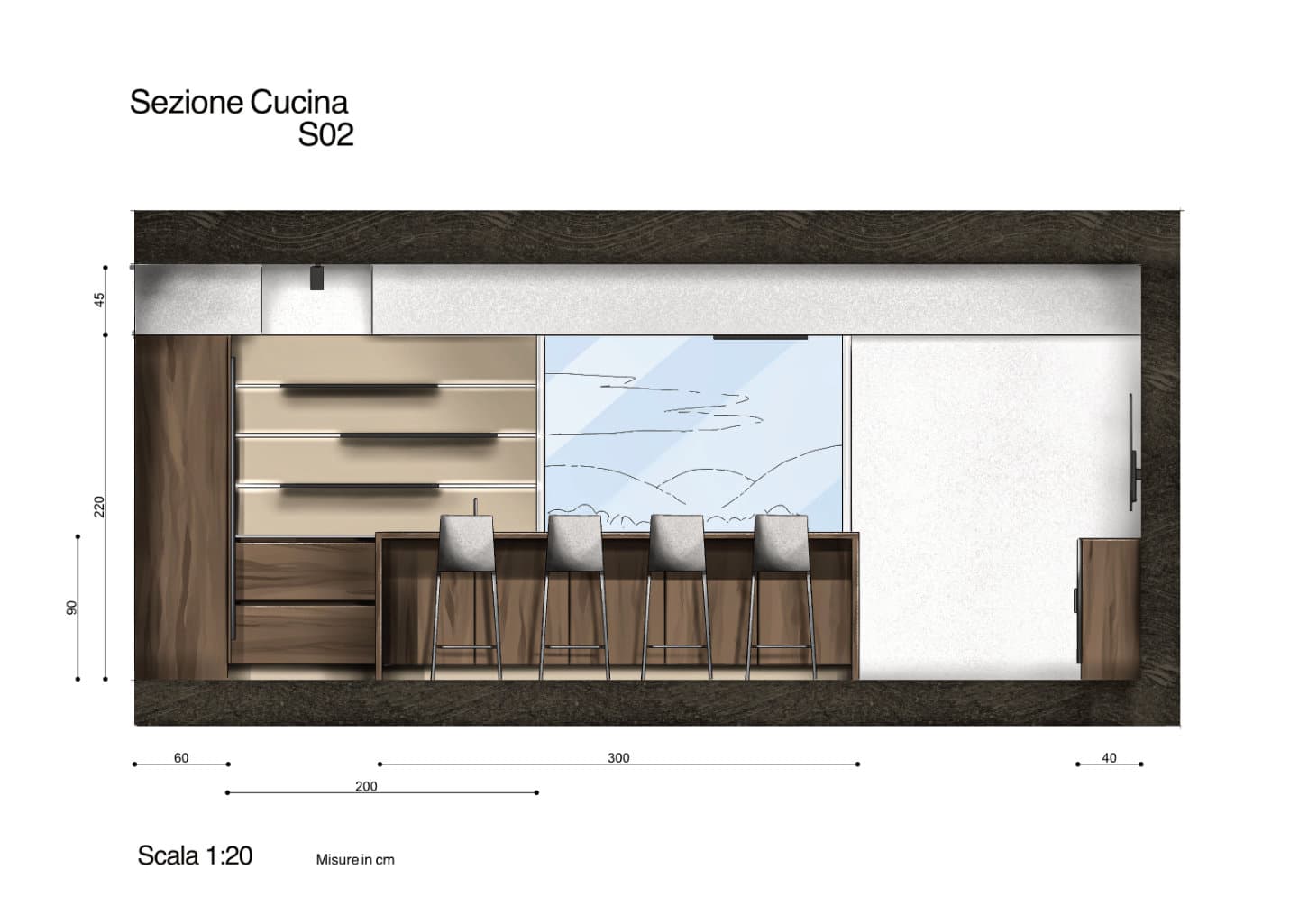 progetto ar - andre vedorin - prospetto