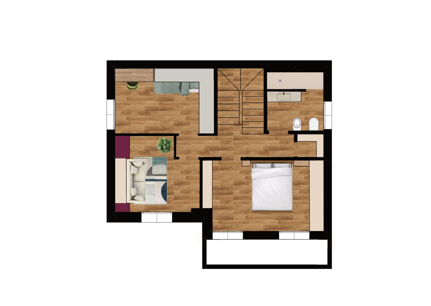 progetto cz - filippo violato - pianta primo piano