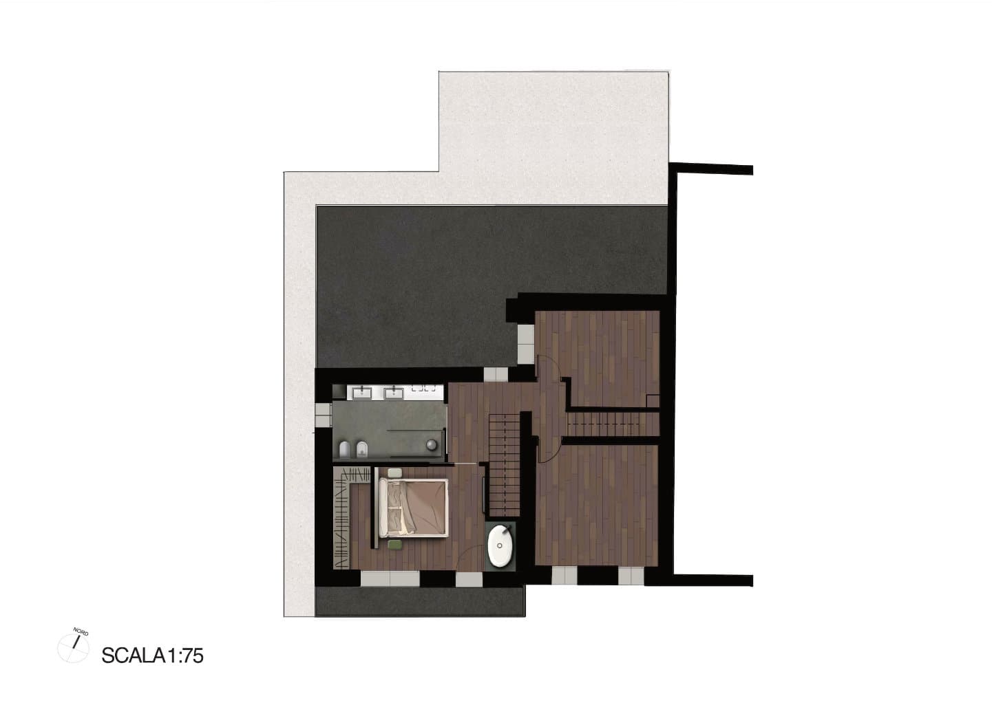 progetto mfr - laura spina - pianta primo piano