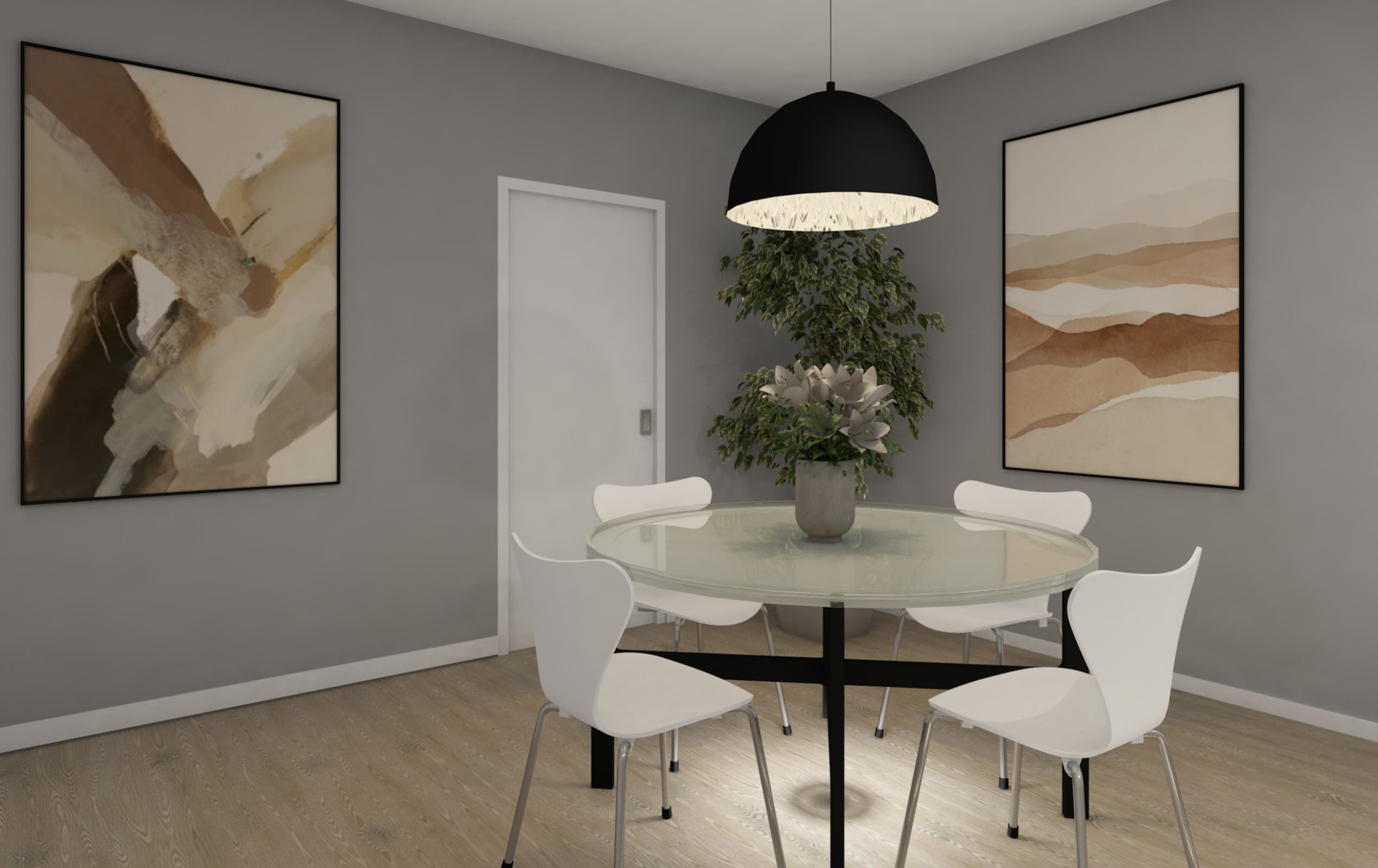 sala da pranzo progetto jf 2024